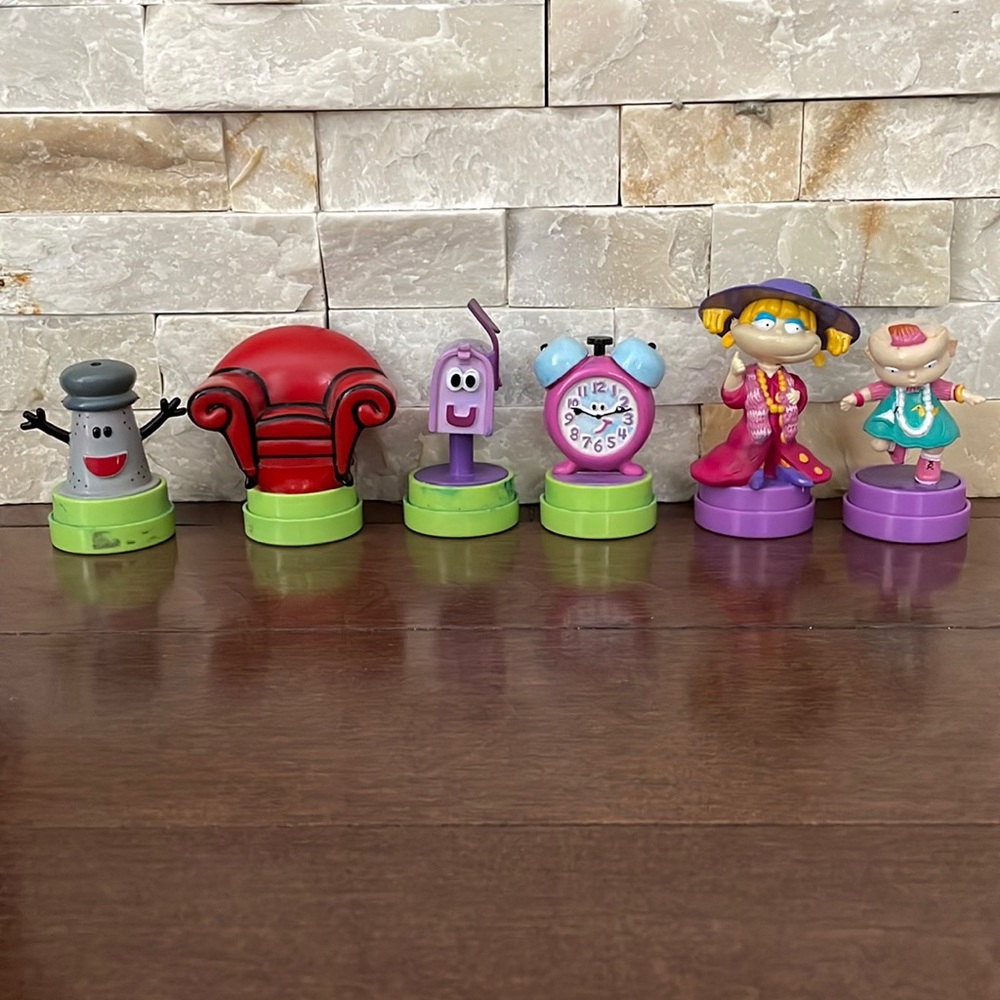 Rugrats and Blues Clues ink stamps